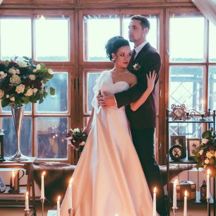 Цвет сезона Marsala — свадьба в бордовом цвете