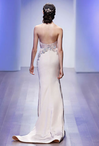 свадебные платья Lazaro весна 2015