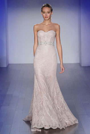 свадебные платья Lazaro весна 2015