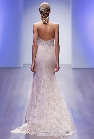 свадебные платья Lazaro весна 2015