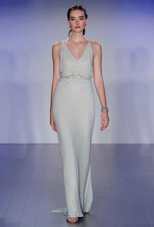 свадебные платья Lazaro весна 2015