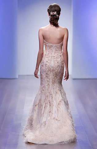 свадебные платья Lazaro весна 2015