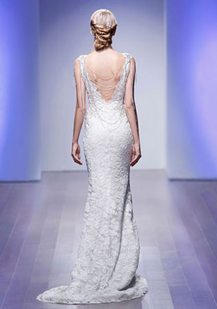 свадебные платья Lazaro весна 2015