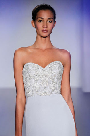 свадебные платья Lazaro весна 2015