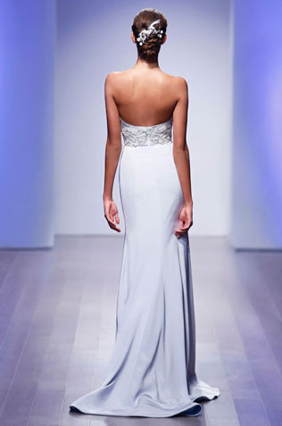 свадебные платья Lazaro весна 2015