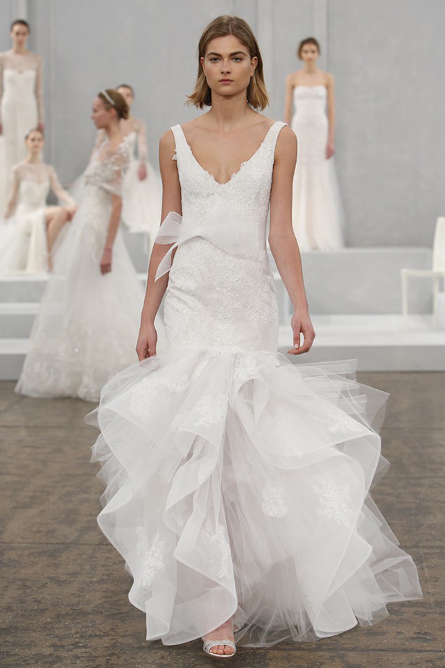 свадебные платья Monique Lhuillier