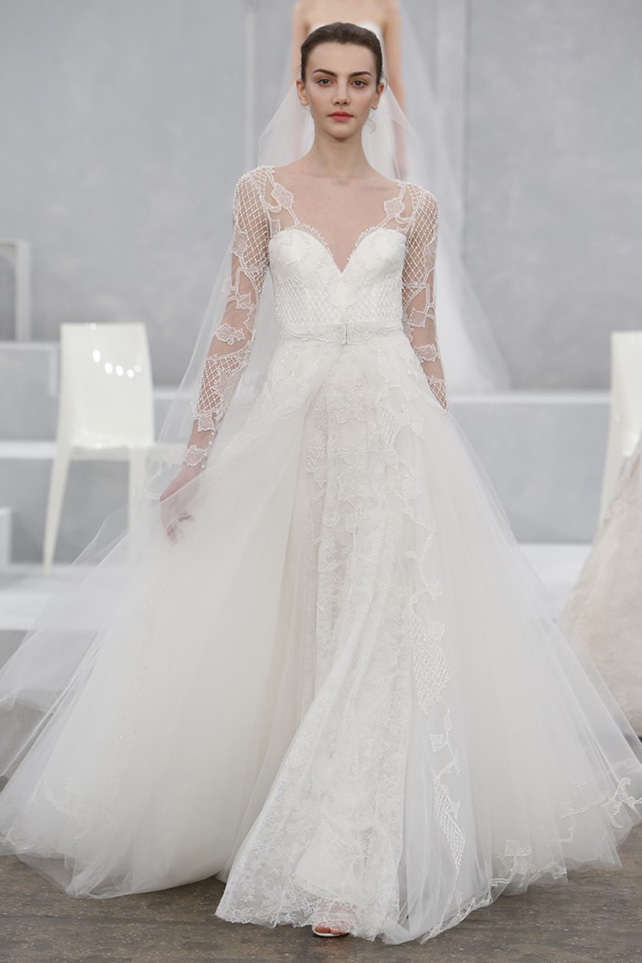 свадебные платья Monique Lhuillier