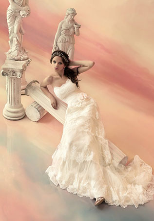 свадебные платья Papilio 2015, коллекция «Эллада»