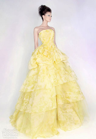 Свадебные платья с цветами