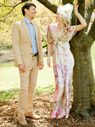 Свадебные платья с цветами