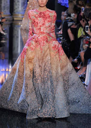 Свадебные платья с цветами