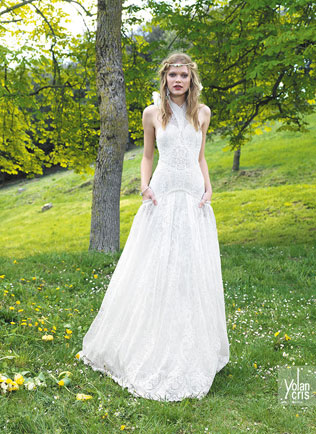 свадебные платья YolanCris 2015, коллекция Boho Chic