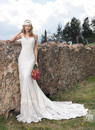 свадебные платья YolanCris 2015, коллекция Boho Chic