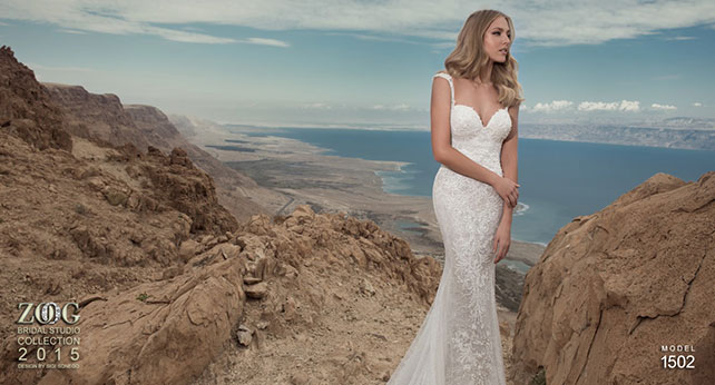 Свадебные платья Zoog Bridal 2015, тонкие лямки