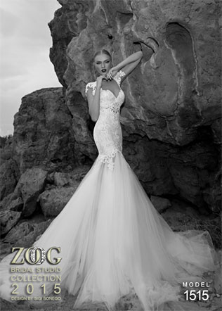 Свадебные платья Zoog Bridal 2015, пышная юбка