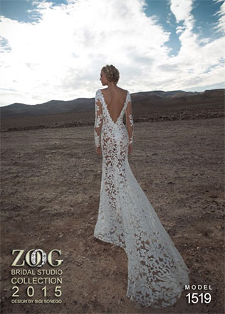 Свадебные платья Zoog Bridal 2015, кружева