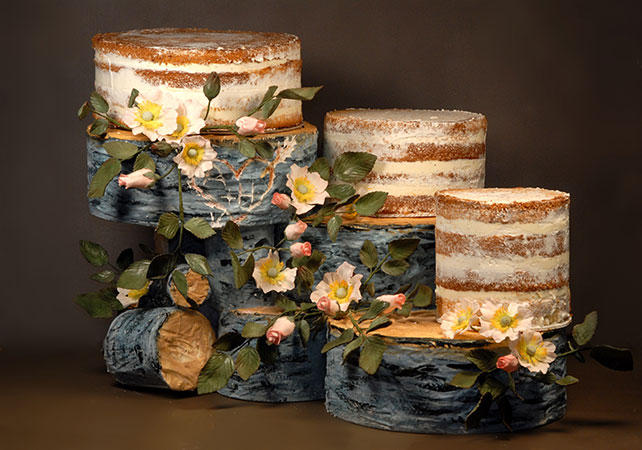 свадебные торты на заказ (Markus Pastry, Москва), торт «Рустик»