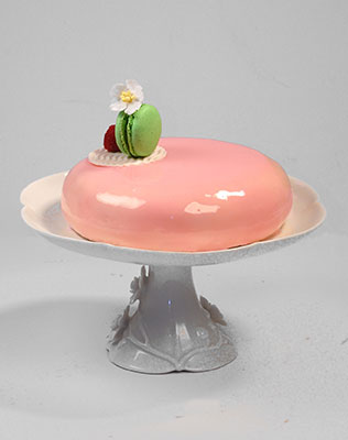 свадебные торты на заказ (Markus Pastry, Москва), торт «Малиновое облако»