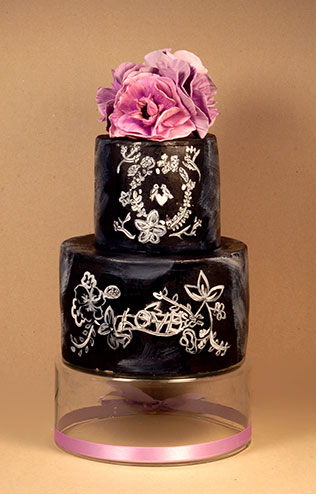 свадебные торты на заказ (Markus Pastry, Москва), торт «Ин блэк»