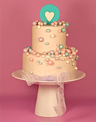 свадебные торты на заказ (Markus Pastry, Москва), торт «Перламутр»