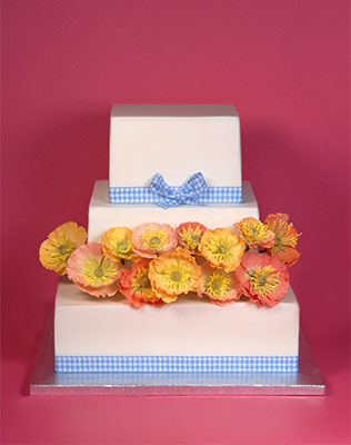 свадебные торты на заказ (Markus Pastry, Москва), торт «Маки Исландии»