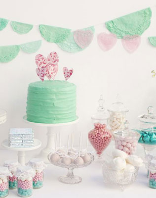 Свадебные тренды 2015 - пастельные цвета, сладкий стол