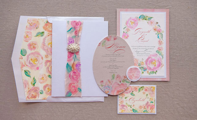 Свадебные тренды 2015 - флора и фауна, свадебная полиграфия