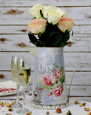 Свадебные тренды 2015 - флора и фауна, ваза для цветов