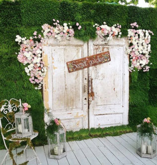 Свадебные тренды 2015 - эко-стиль, фотозона