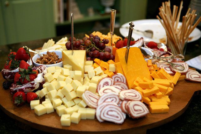 Свадебные тренды 2015 - сырный стол