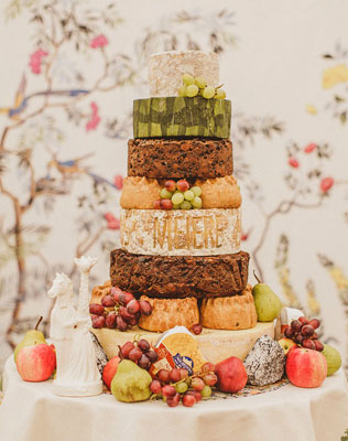 Свадебные тренды 2015 - сырный стол