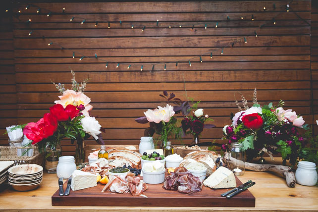 Свадебные тренды 2015 - сырный стол