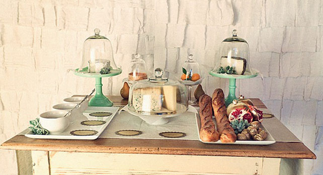 Свадебные тренды 2015 - сырный стол