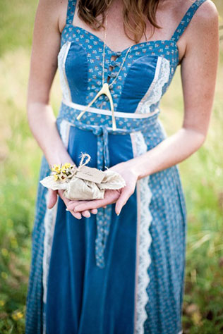 Свадебные тренды 2015 - стиль бохо, бонбоньерка