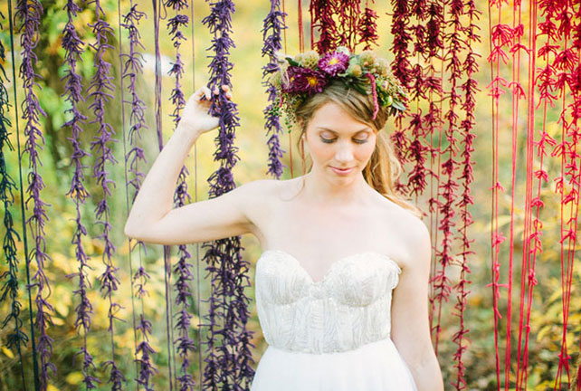 Свадебные тренды 2015 - стиль бохо, невеста