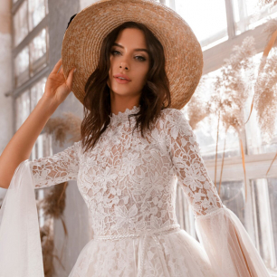 Роскошная романтика: свадебные платья Lanesta 2021