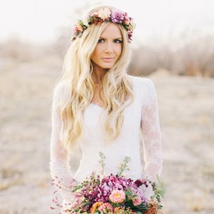 45 роскошных свадебных платьев с длинными рукавами