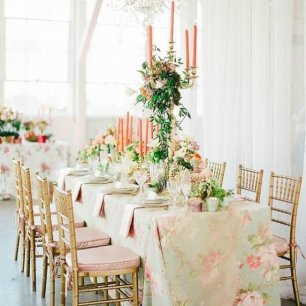 Свадебные детали: принтованные скатерти