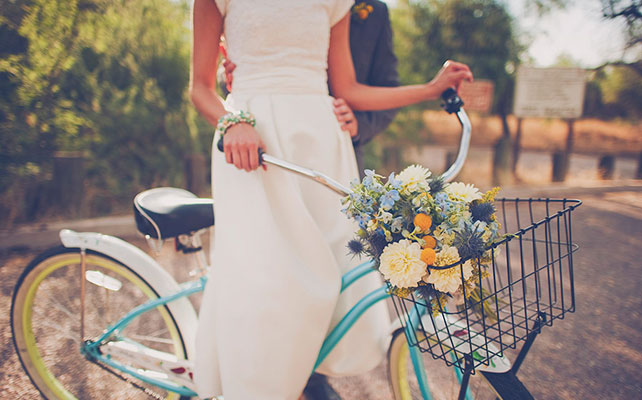 необычный свадебный кортеж