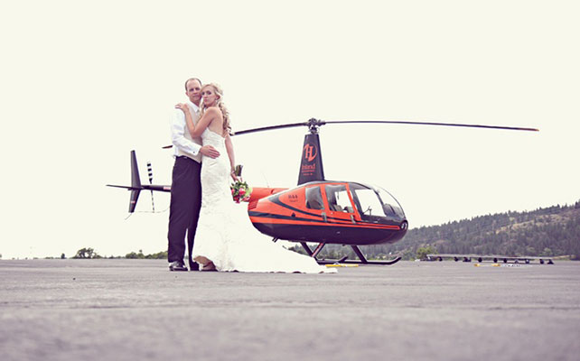 необычный свадебный кортеж