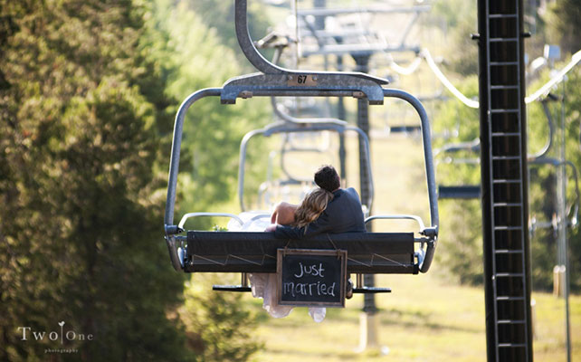 необычный свадебный кортеж