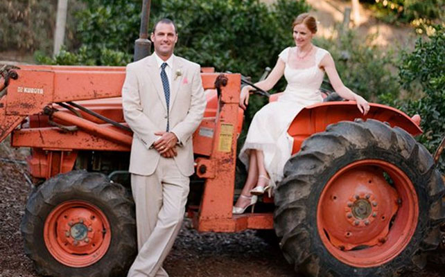 необычный свадебный кортеж