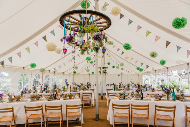 Вдохновение: оформление свадебного шатра 