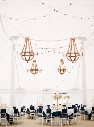 Вдохновение: оформление свадебного шатра 