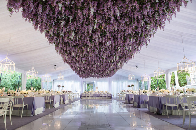 Вдохновение: оформление свадебного шатра 