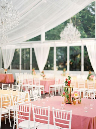 Вдохновение: оформление свадебного шатра 