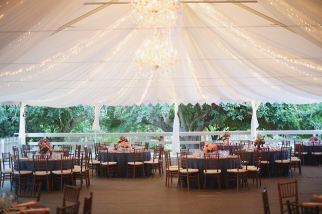 Вдохновение: оформление свадебного шатра 