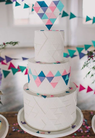 Тренды 2015 года: какой торт выбрать на свадьбу 