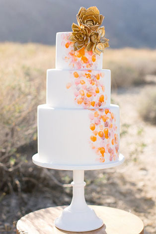 Тренды 2015 года: какой торт выбрать на свадьбу 