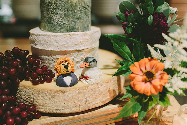 сырный торт на свадьбе